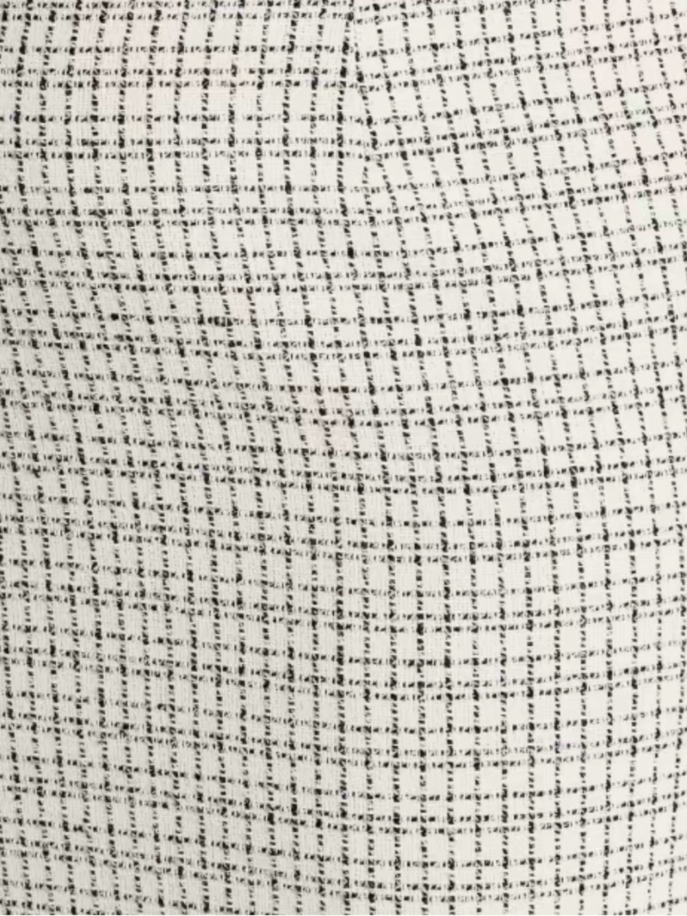 Ivory Check Tweed Mini Skirt - Picture 2 of 2